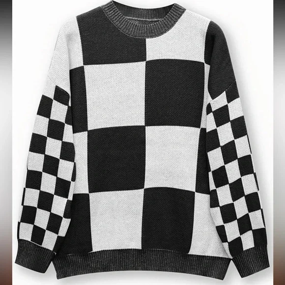 Checker sweater - Picture 3 of 4